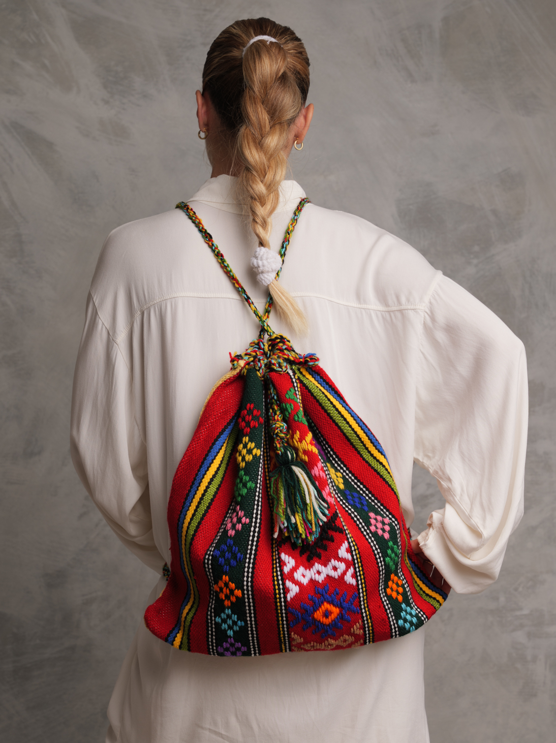 Hand loom bag clearance