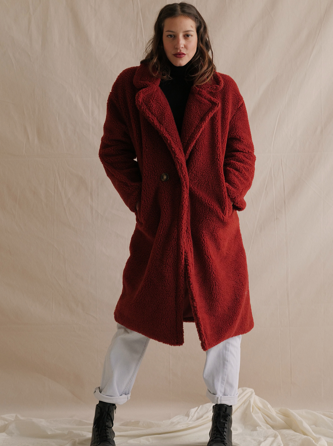 Brandy Brick Coat ΡΟΥΧΑ